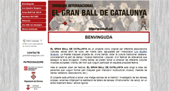 Desktop Screenshot of granballcat.trad.org